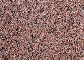 red flame blended textured wall in granular finish