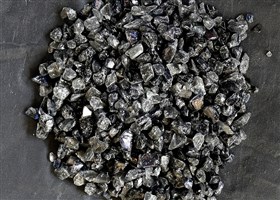 black glass aggregates