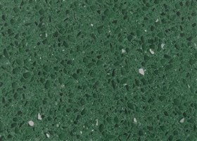 Chrome Green (EP) Mini Mirror Epoxy Terrazzo