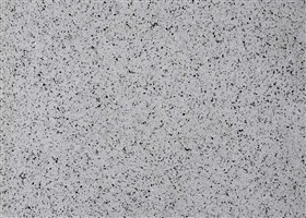 White terrazzo flooring with industrial grade aggregate 