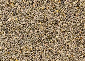 Green gravel resin bound patio