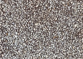 Brown exposed aggregate stonecrete wall texture