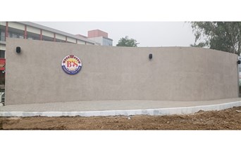 Best Calcopremia Work on wall at  BS Pizza Bardoli