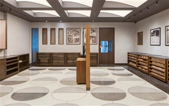 premium cement terrazzo work by freeform at vyara head office