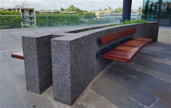 bosch office stone grit plaster 