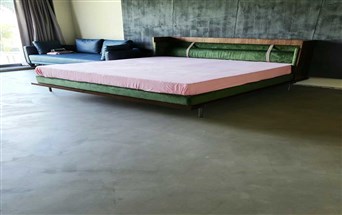 cement microcement finish floor